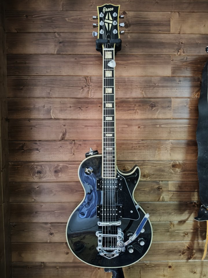 Guitarra Greco Les Paul Custom de 1973
