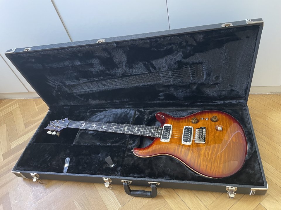 PRS Custom 24/08 dark cherry sunburst