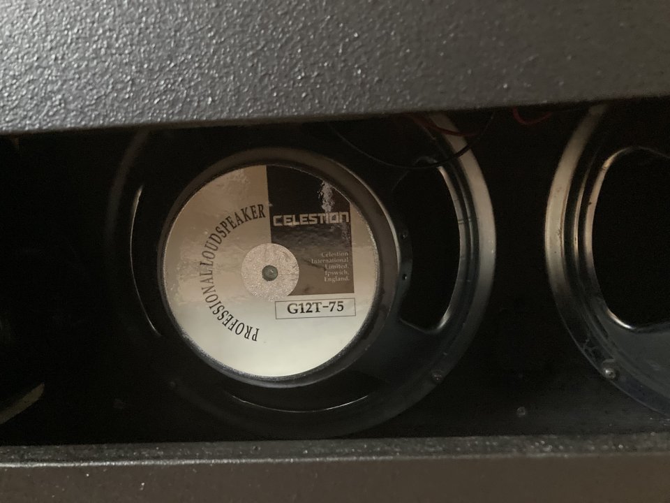2 altavoces Celestion G12T-75 de 16 ohmios de segunda mano · Foto 3 de 4 · Huelva