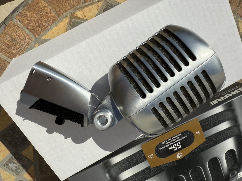 Micrófono Shure 55sh seriesII (Elvis mic)