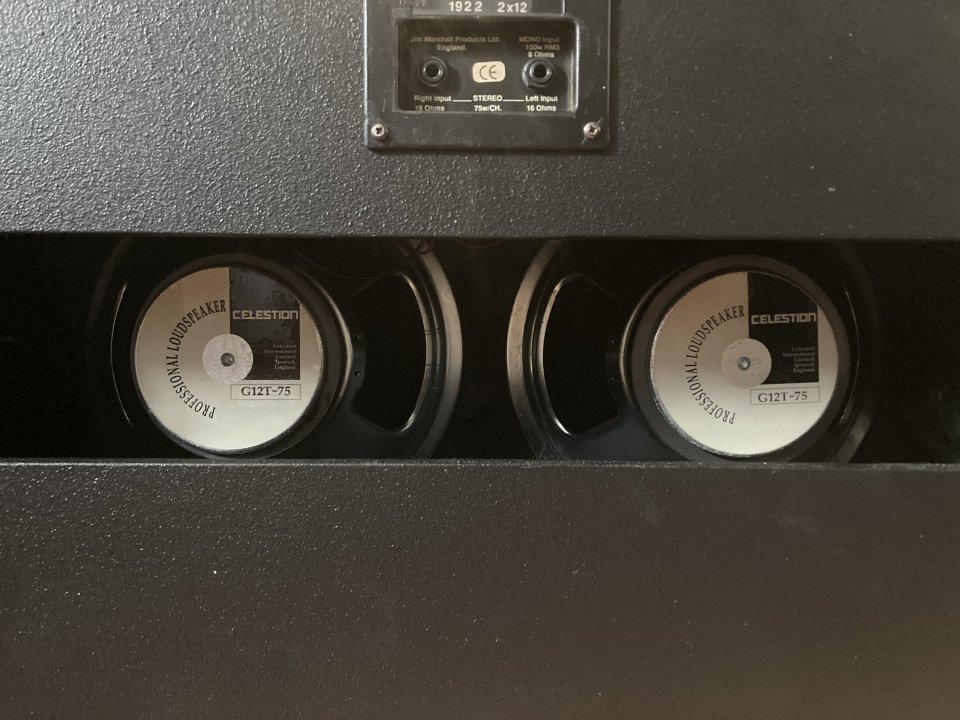 2 altavoces Celestion G12T-75 de 16 ohmios de segunda mano · Foto 1 de 4 · Huelva