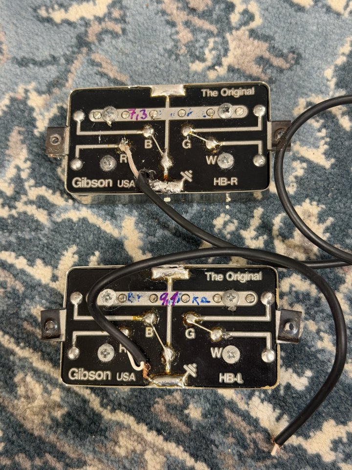 Gibson Bill Lawrence HB-L y HB-R Set (1988-1989) de segunda mano · Foto 2 de 6 · Madrid · 275 €