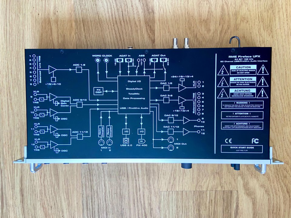 RME Fireface UFX Interfaz de Audio de segunda mano · Foto 3 de 7 · Lleida · 1200 €
