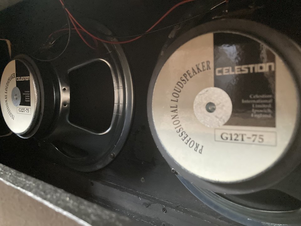 2 altavoces Celestion G12T-75 de 16 ohmios de segunda mano · Foto 4 de 4 · Huelva