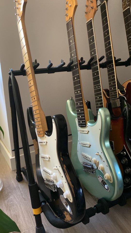 Fender American Pro II (Mystic Surf Green) por Lsl, Friedman,Nash o Tokai de segunda mano · Foto 3 de 3 · Madrid