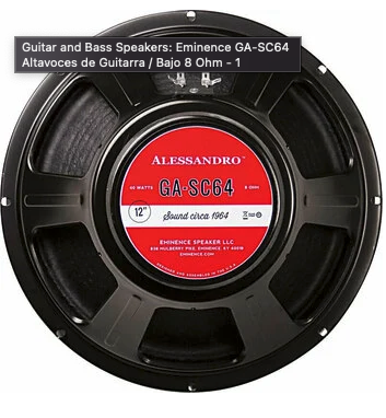 Eminence GA10-SC64 de segunda mano · Barcelona