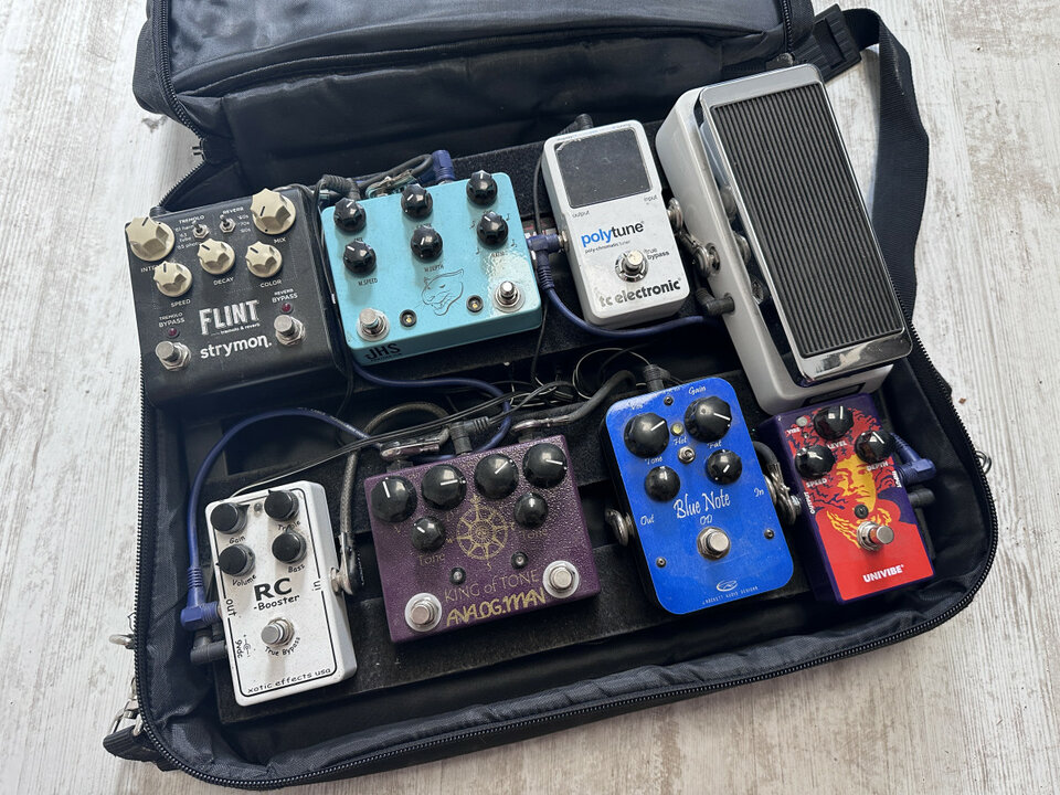 Vendo toda mi pedalera analógica