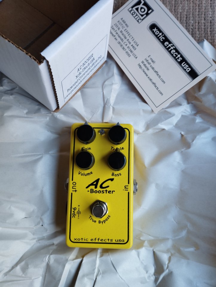 Pedal Xotic AC Booster V1