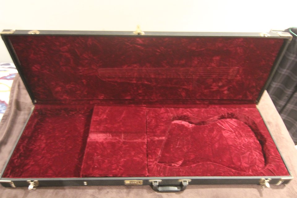 Estuche / Funda Ibanez JEM Original. Interior Rojo