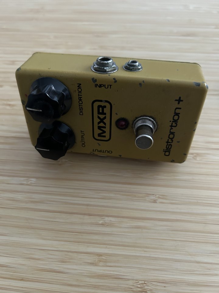 MXR distortion + 1980 original
