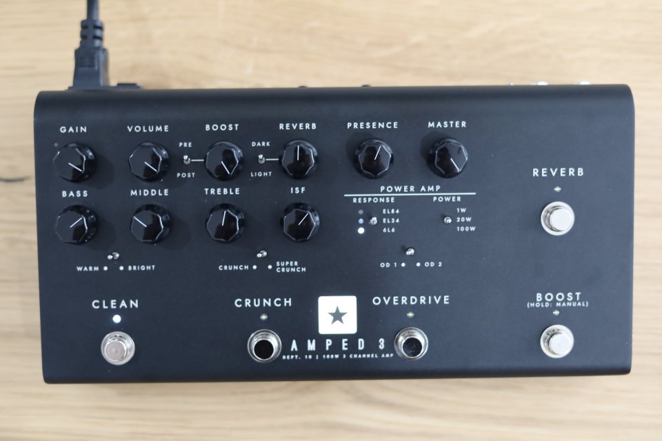 Blackstar Amped 3 +  The Eisenhower Fuzz + TC Rusty Fuzz + Ultimate Drive