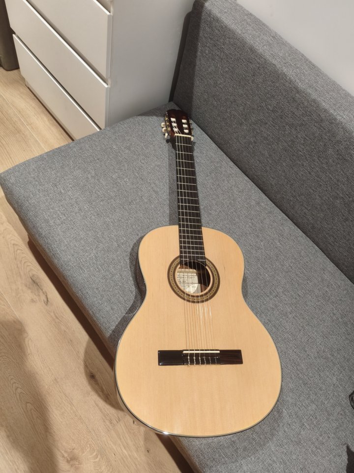 Vendo Guitarra Clásica fabricada por lutier de segunda mano · Foto 1 de 5 · Navarra · 250 €