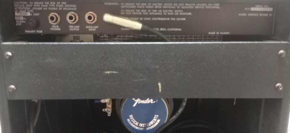 rebaja Fender Sidekick Reverb 25