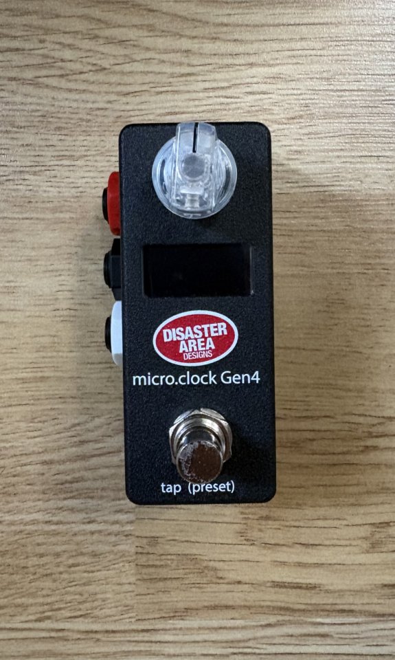 Disaster Area Desings micro.clock Gen4 (RESERVADO)