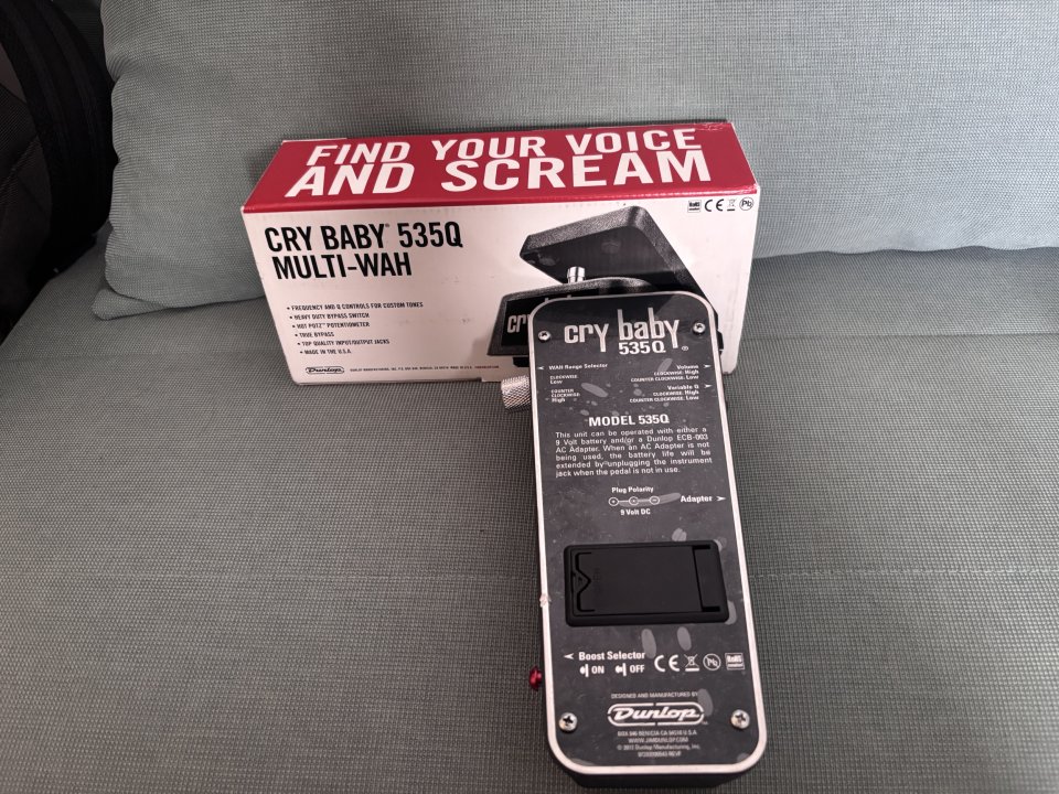 Dunlop Cry Baby 535Q Multi-Wah de segunda mano · Foto 2 de 5 · Córdoba · 110 €