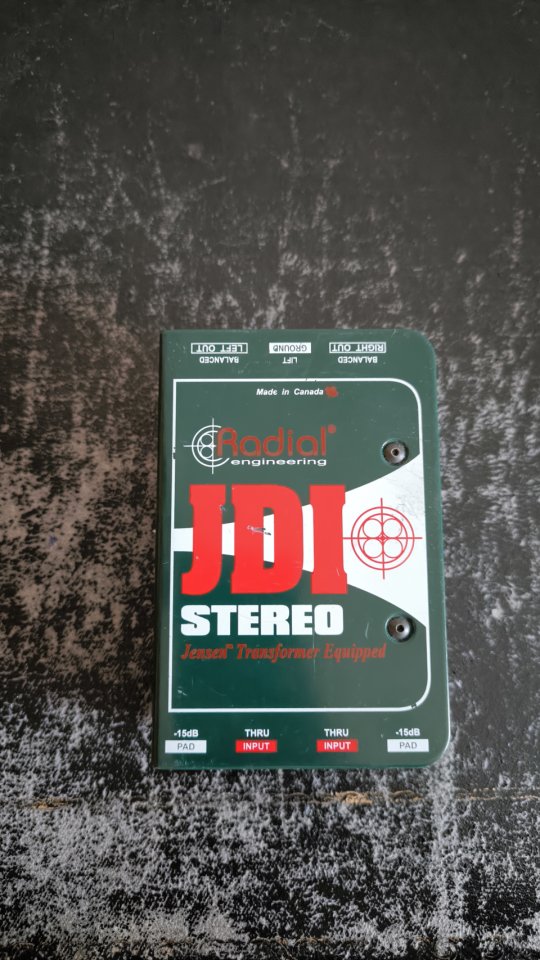 Radial JDI Stereo caja de inyección estéreo