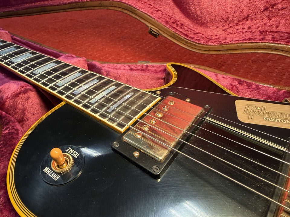 Gibson Les Paul Custom 1974 Reissue Custom Shop 2015 Ebony