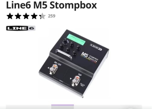 Line 6 M5 Stompbox