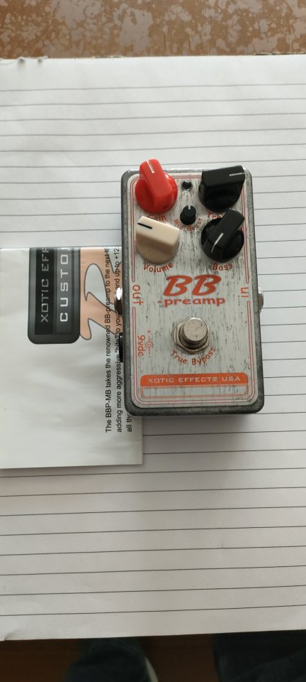 Xotic BB Preamp Mid Boost