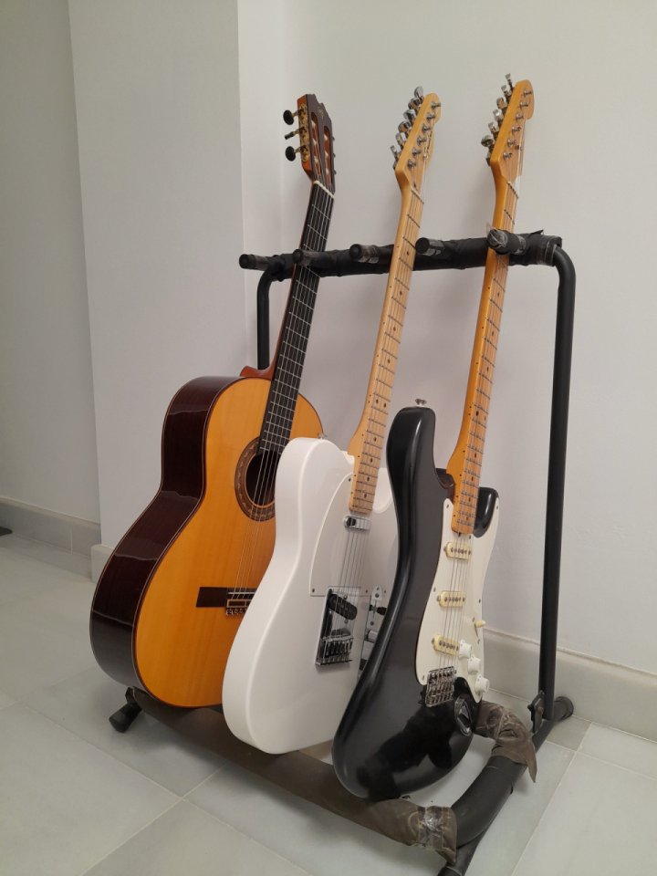 Guitarras por SG, 335, stratocaster, telecaster o LP.
