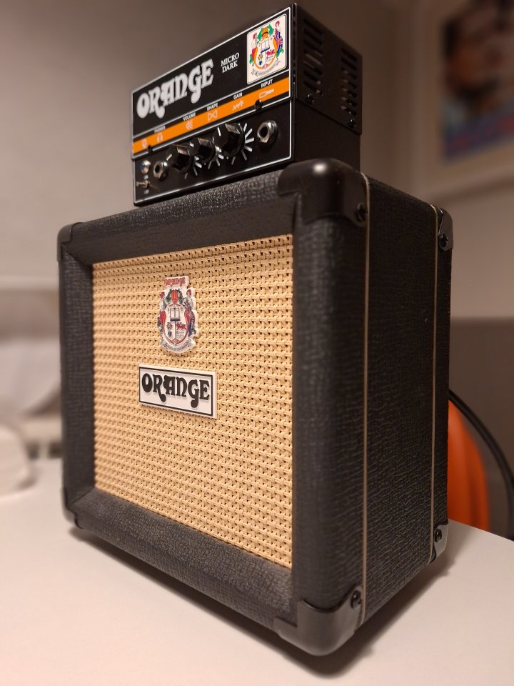 Orange Micro Dark + Orange PPC108 black