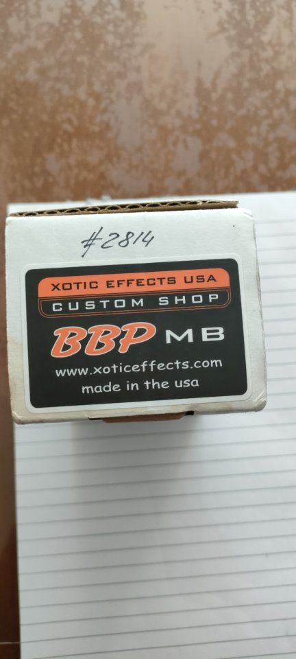 Xotic BB Preamp Mid Boost