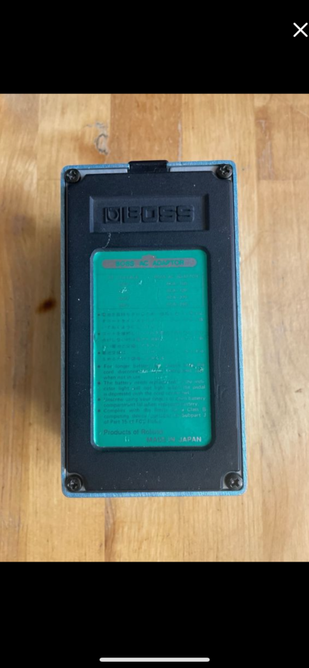 BOSS CE-3 Chorus Pedal - Made in Japan