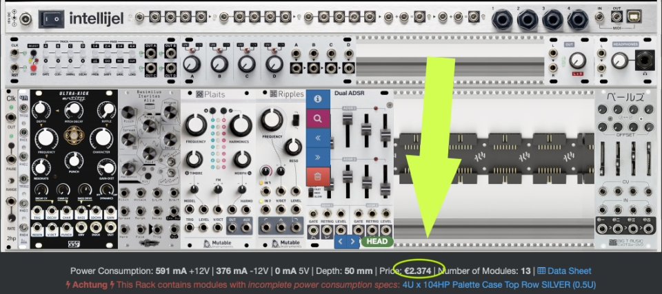 Sistema Eurorack Completo