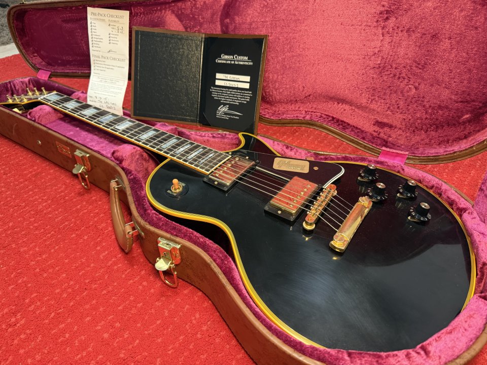 Gibson Les Paul Custom 1974 Reissue Custom Shop 2015 Ebony