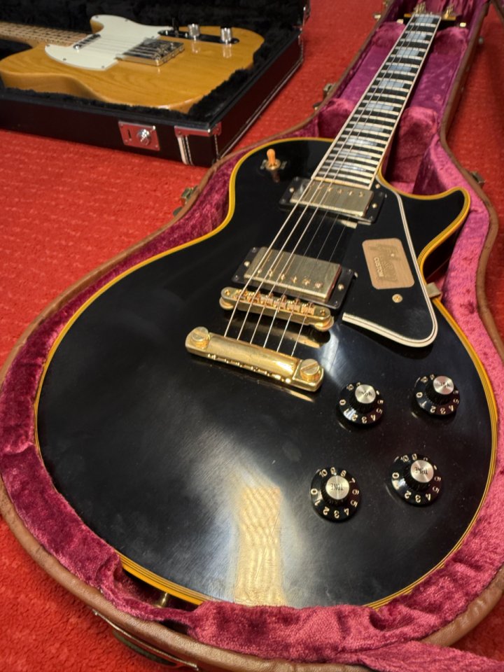 Gibson Les Paul Custom 1974 Reissue Custom Shop 2015 Ebony
