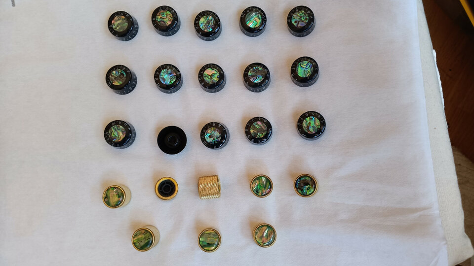 Perillas de control de potenciometro con Abalone.