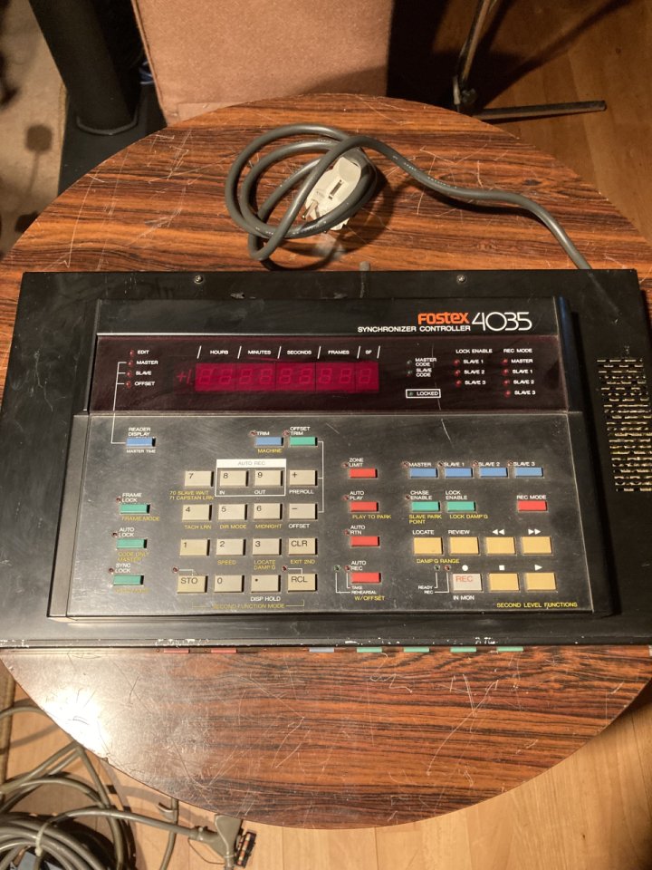 Fostex 4030 Synchronizer + 4035 Controller