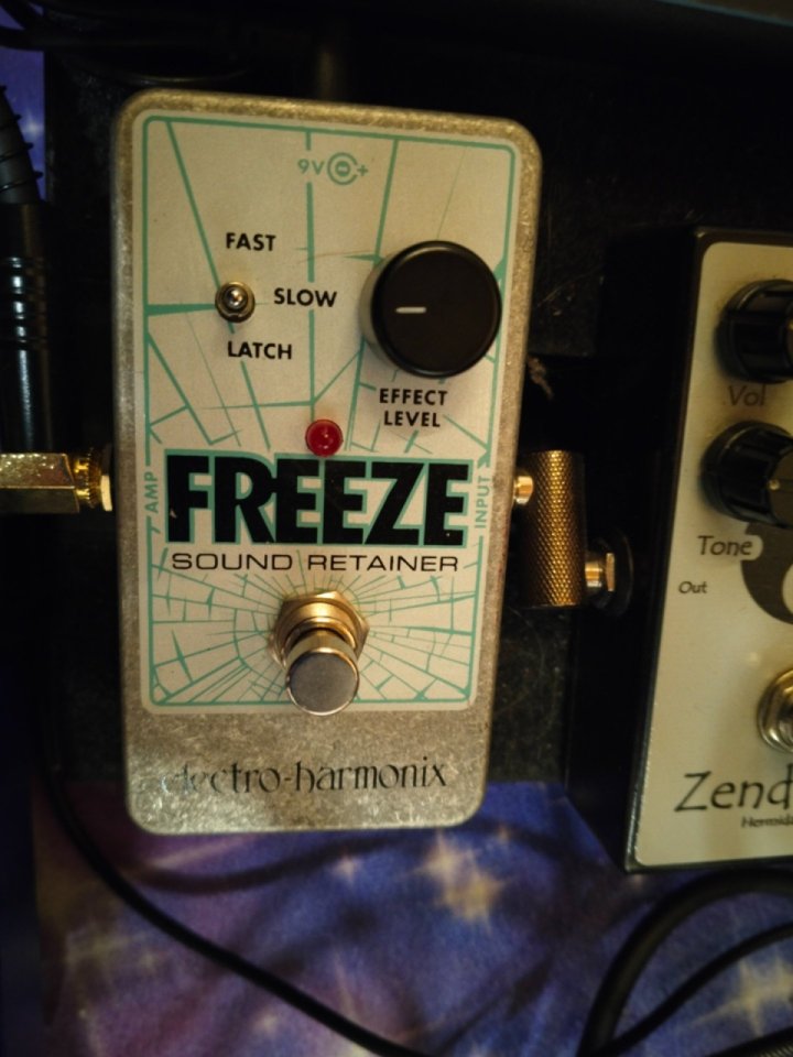 EH Freeze, Boss OC-3, Hermida Zendrive, Vertex Boost MKII