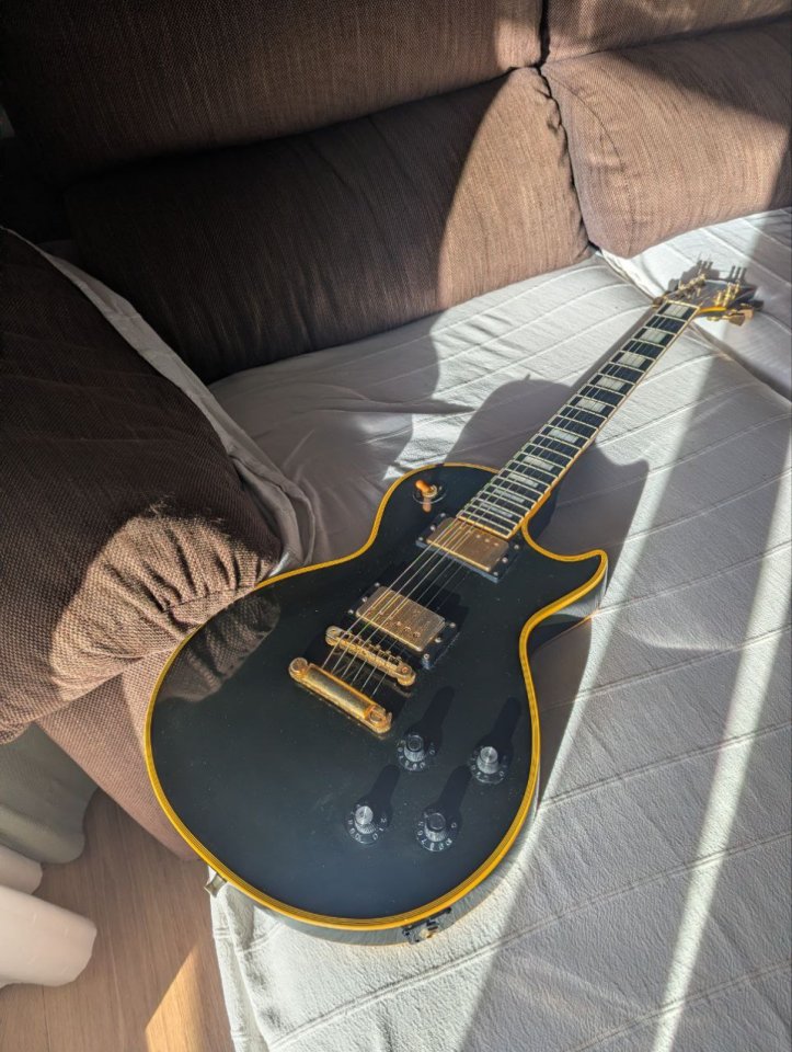 ESP Edwards E-LP-90LTC Negra - Made in Japan