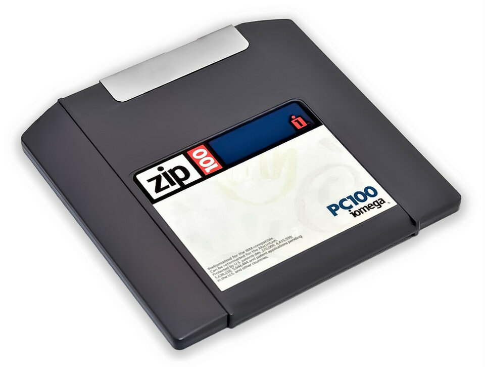 Disquetes de 100 MB IOMEGA ZIP. 7 € la unidad.