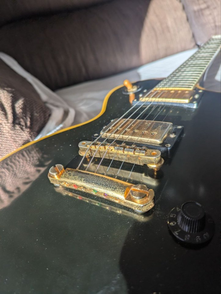 ESP Edwards E-LP-90LTC Negra - Made in Japan