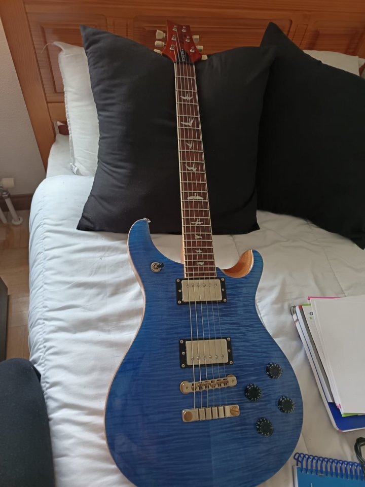 PRS SE Mcarty Faded Blue