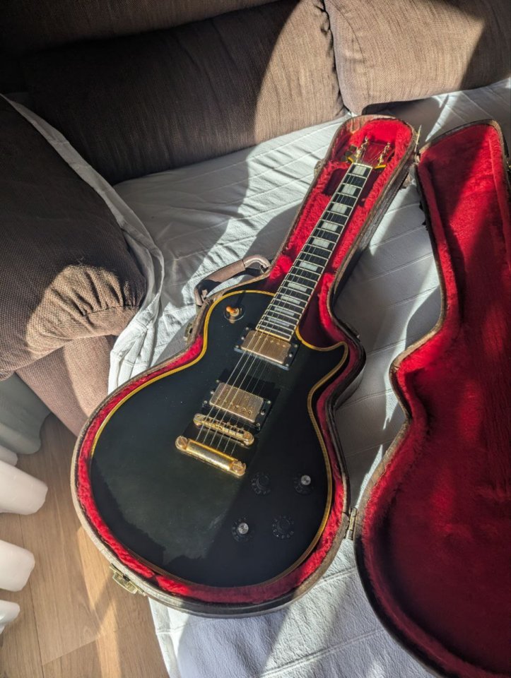 ESP Edwards E-LP-90LTC Negra - Made in Japan