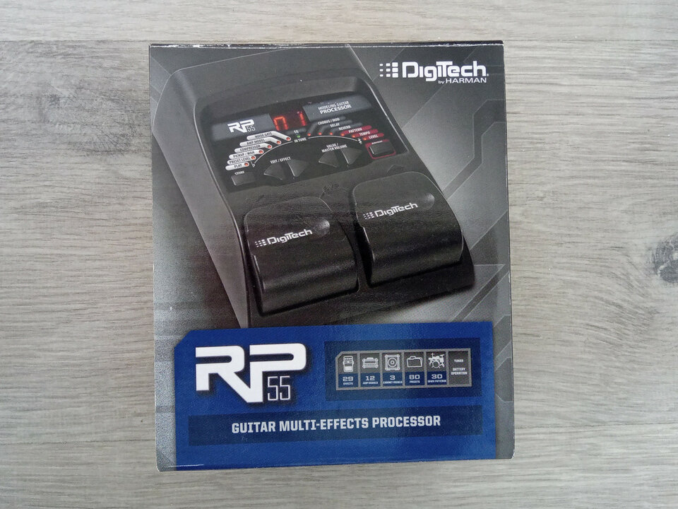 Multiefectos guitarra Digitech RP55 (NUEVO)