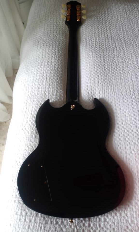 Guitarra eléctrica Epiphone SG Custom Ebony