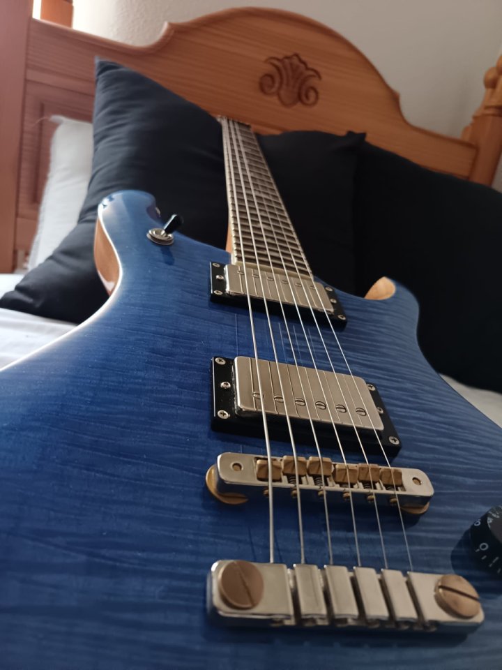 PRS SE Mcarty Faded Blue