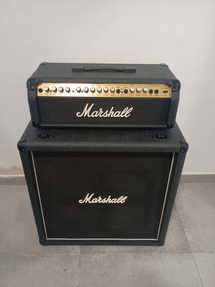 Amplificador Marshall Valvestate Head 8100+8412cab de segunda mano · Foto 1 de 10 · Málaga · 400 €