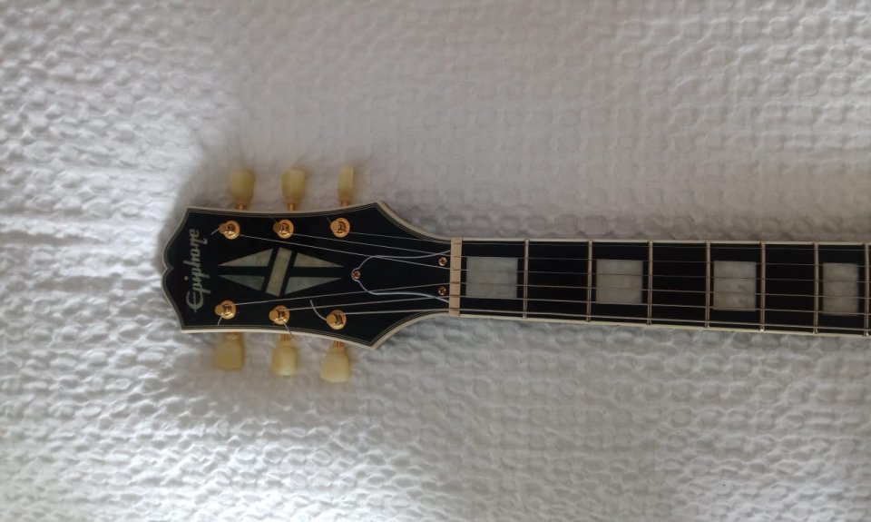 Guitarra eléctrica Epiphone SG Custom Ebony