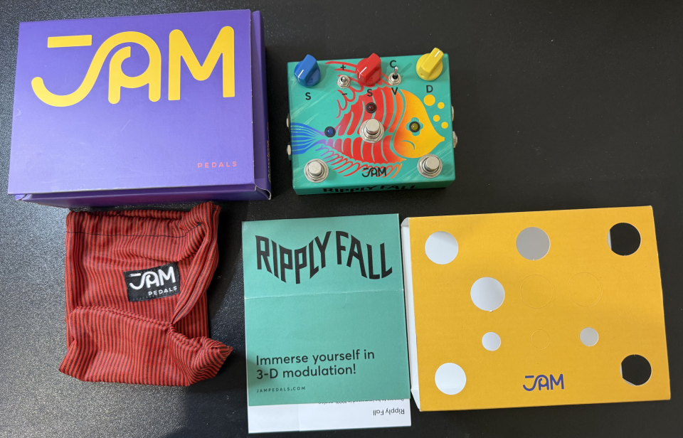 Jam Pedals Ripply Fall, Chorus, Tremolo y Phaser de segunda mano · Foto 2 de 8 · Barcelona · 295 €