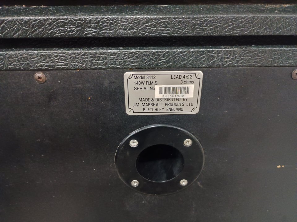 Amplificador Marshall Valvestate Head 8100+8412cab de segunda mano · Foto 5 de 10 · Málaga · 400 €