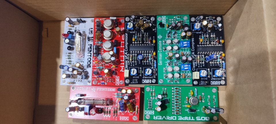 3 Previos Mic HRK MPQ568C serie 500 + Fredestein Bento 6