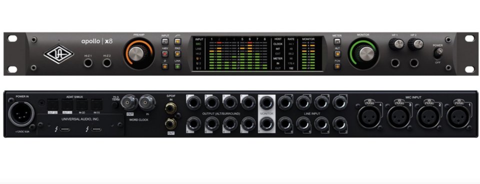Universal Audio Apollo x8 como nuevo