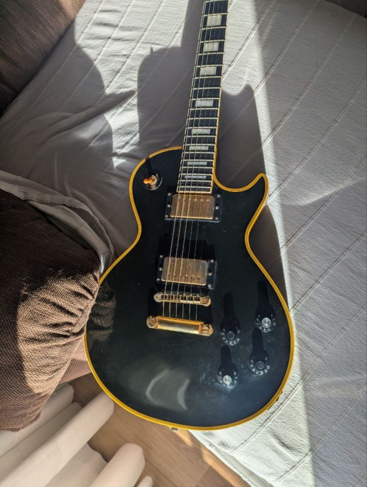 ESP Edwards E-LP-90LTC Negra - Made in Japan