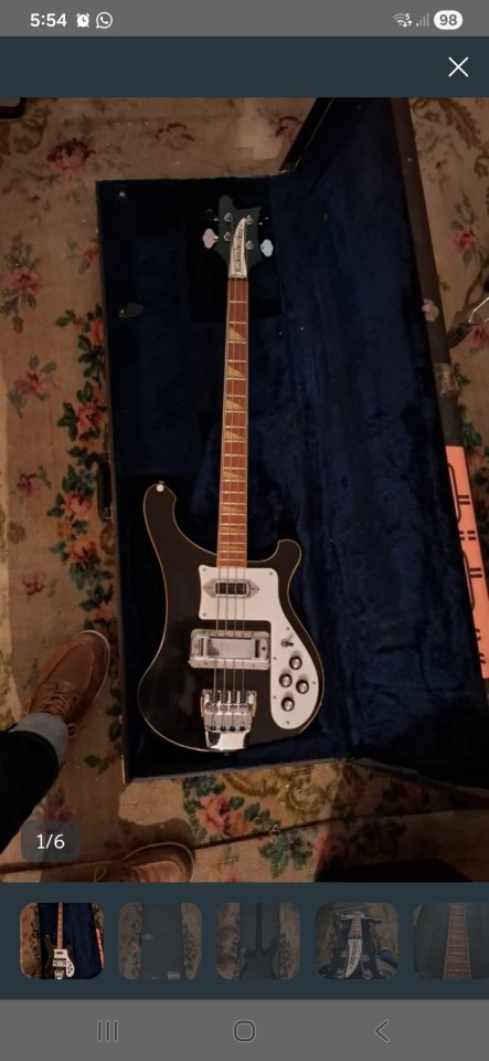 1992 Rickenbacker 4003 Jetglo