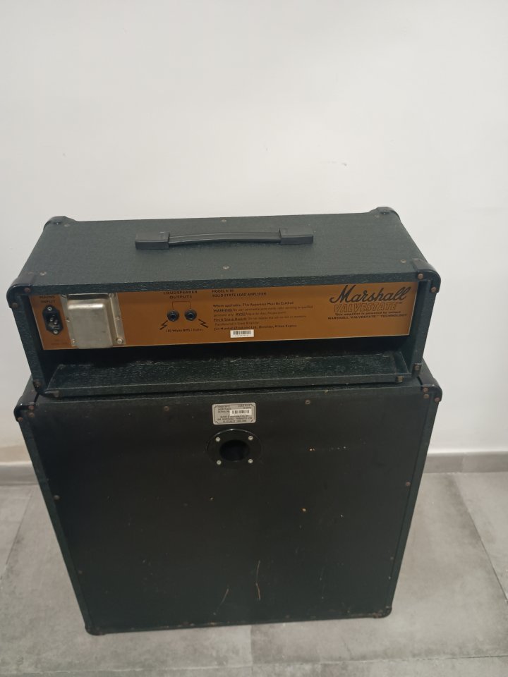 Amplificador Marshall Valvestate Head 8100+8412cab de segunda mano · Foto 6 de 10 · Málaga · 400 €